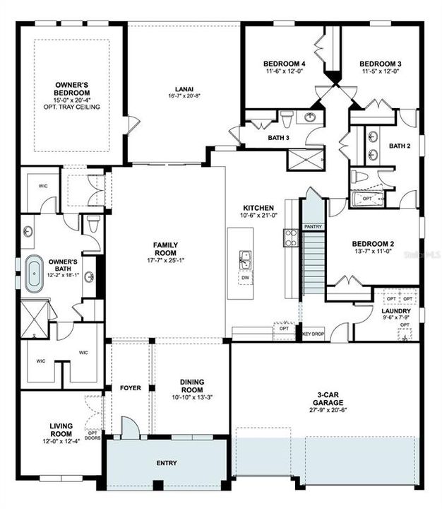 En Venta: $1,069,990 (5 camas, 4 baños, 3978 Pies cuadrados)