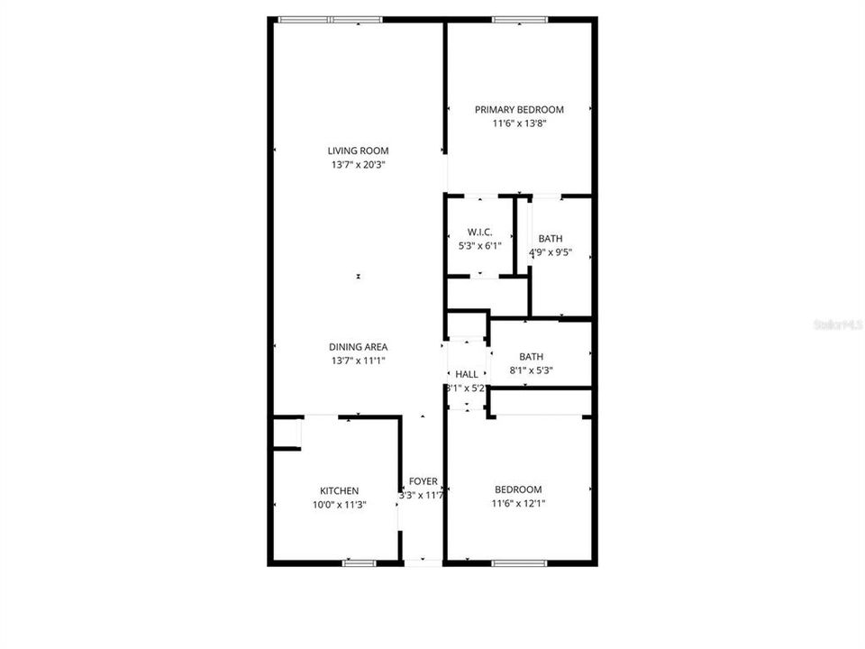 В аренду: $1,600 (2 спален, 2 ванн, 1150 Квадратных фут)