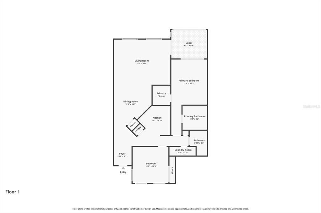 Activo con contrato: $198,000 (2 camas, 2 baños, 1351 Pies cuadrados)