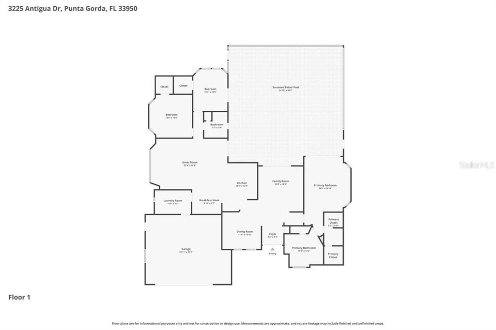 Activo con contrato: $764,000 (3 camas, 2 baños, 2235 Pies cuadrados)
