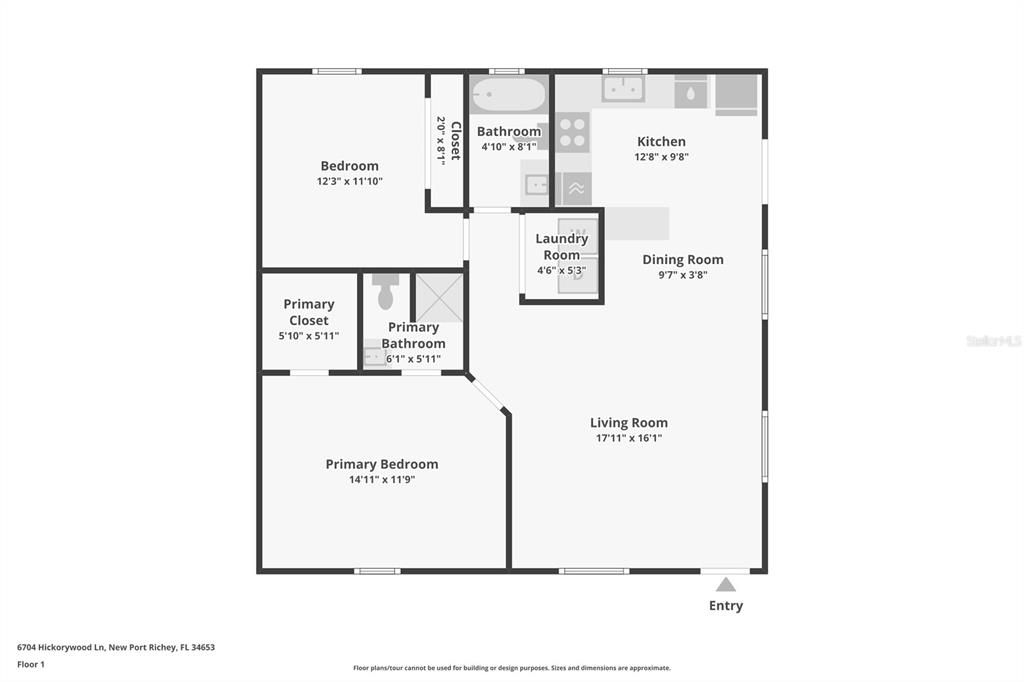 For Sale: $124,900 (2 beds, 2 baths, 1024 Square Feet)