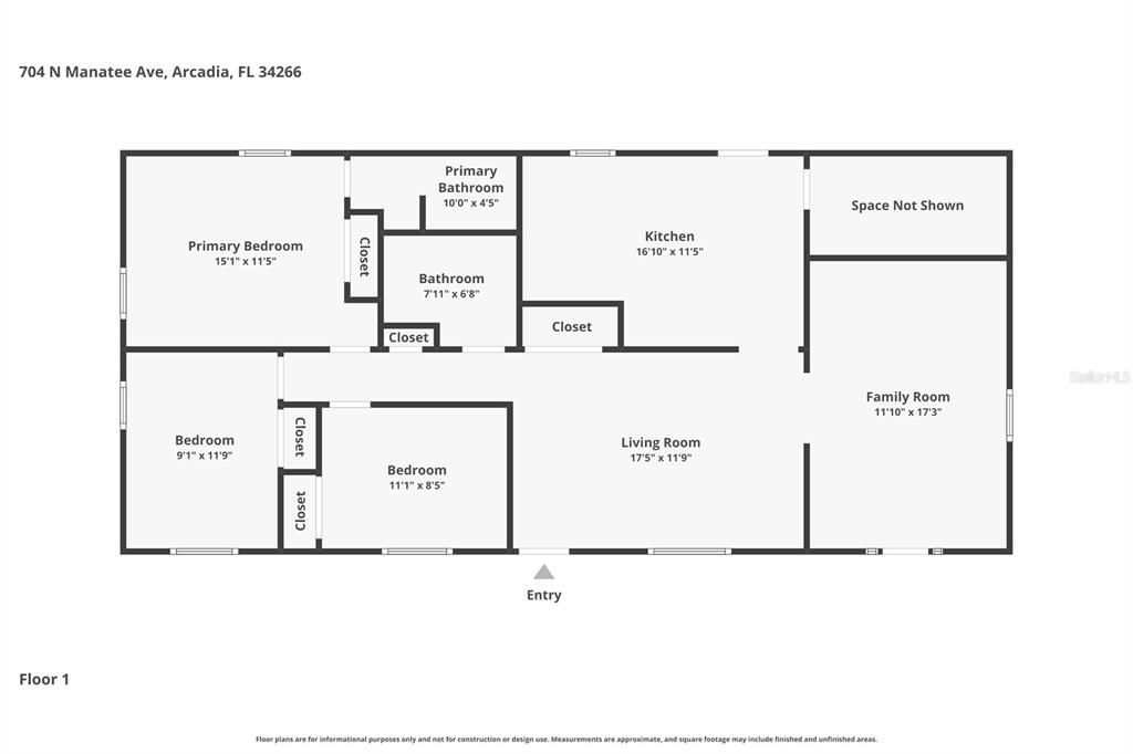 For Sale: $179,000 (3 beds, 1 baths, 1188 Square Feet)