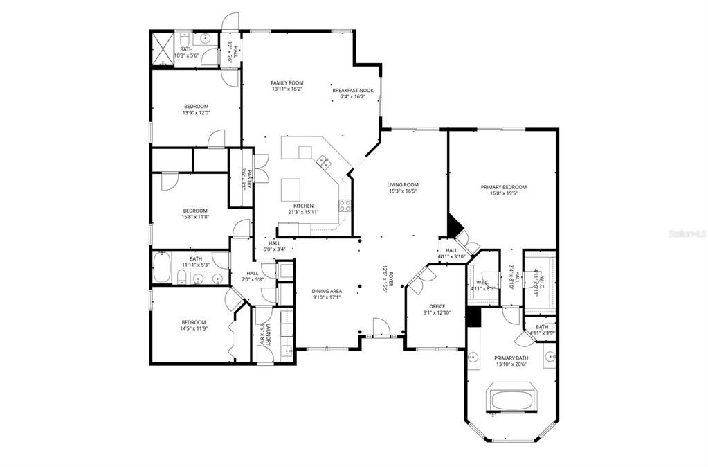 Active With Contract: $699,000 (4 beds, 3 baths, 3131 Square Feet)