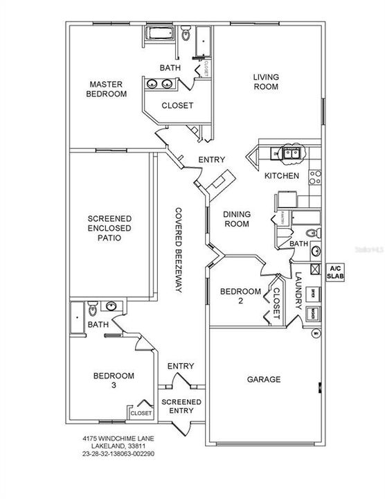 Active With Contract: $379,950 (3 beds, 3 baths, 1847 Square Feet)