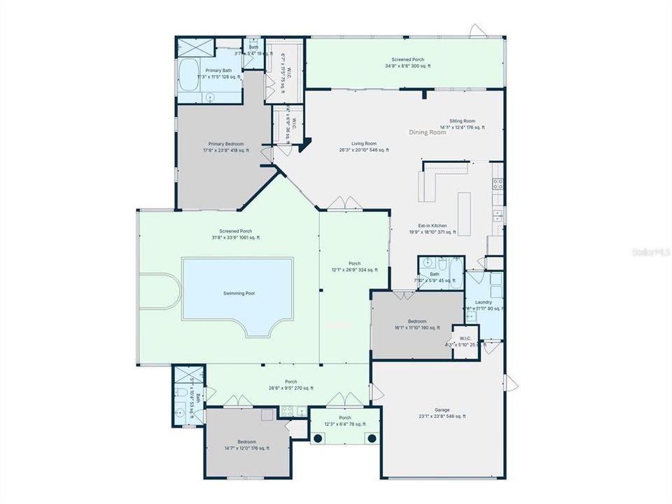 Activo con contrato: $475,000 (3 camas, 3 baños, 2330 Pies cuadrados)