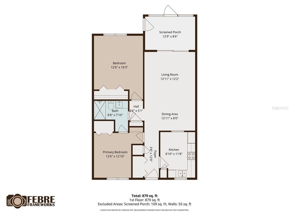 Active With Contract: $220,000 (2 beds, 1 baths, 923 Square Feet)