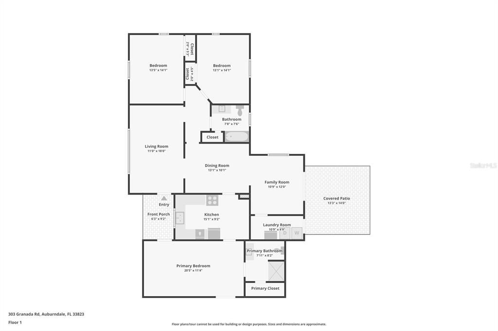 En Venta: $289,000 (3 camas, 2 baños, 1598 Pies cuadrados)