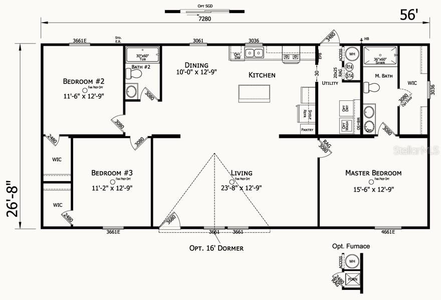 For Sale: $245,000 (3 beds, 2 baths, 1494 Square Feet)