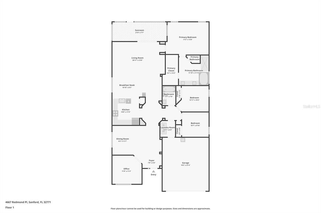 For Sale: $445,000 (3 beds, 2 baths, 2042 Square Feet)