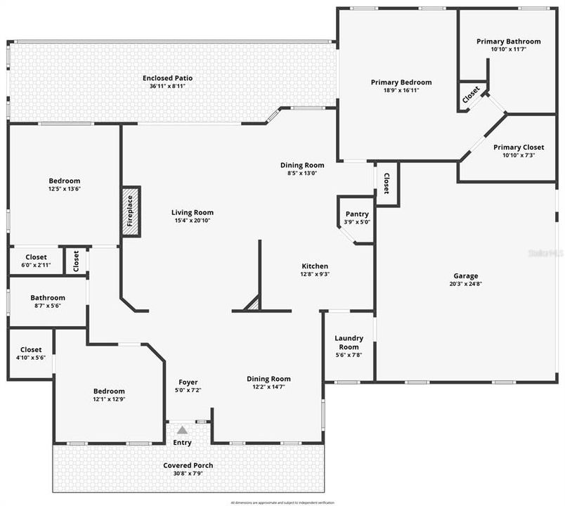 Под контрактом: $475,000 (3 спален, 2 ванн, 1892 Квадратных фут)