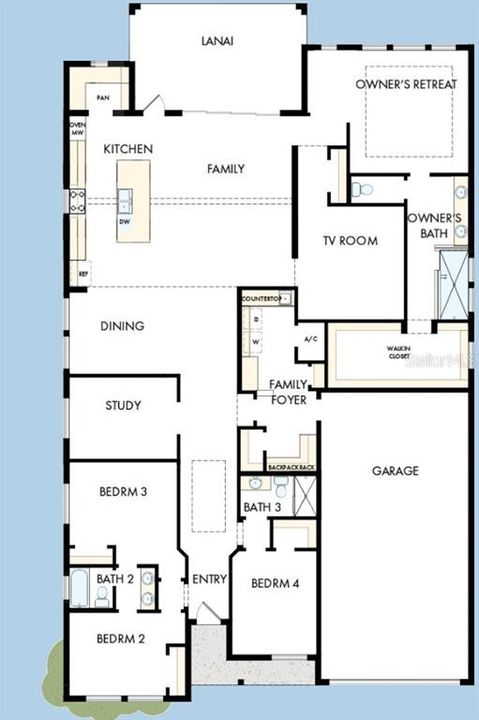 En Venta: $849,990 (4 camas, 3 baños, 3035 Pies cuadrados)