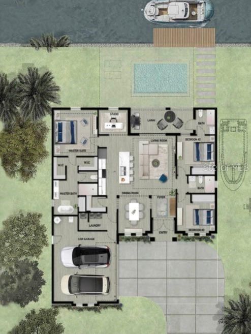 На продажу: $389,000 (3 спален, 3 ванн, 1621 Квадратных фут)