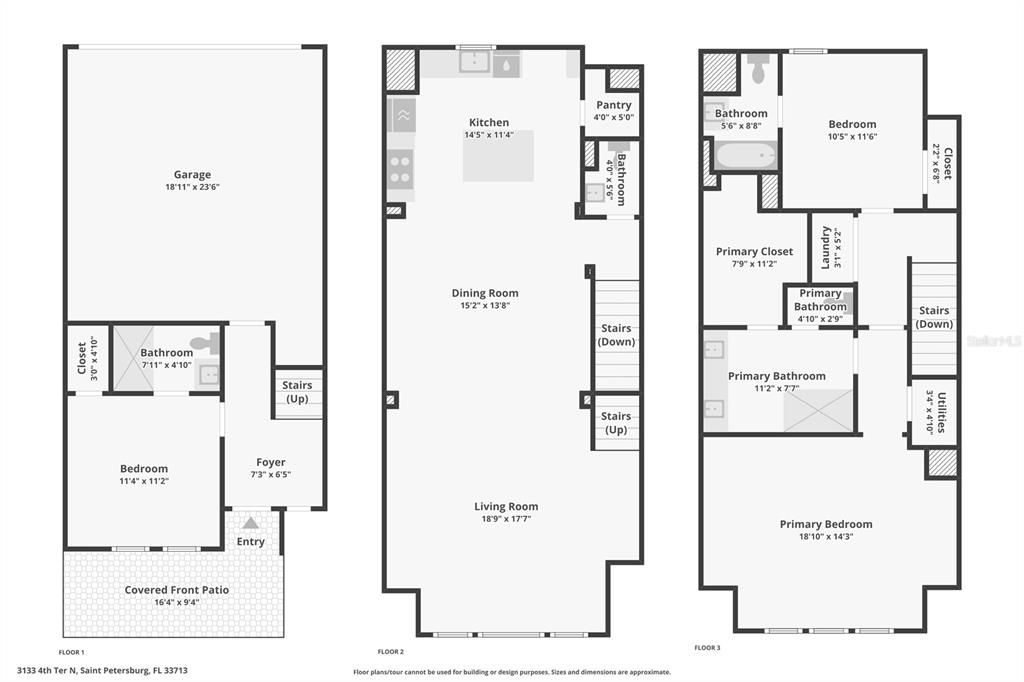 Active With Contract: $4,250 (3 beds, 3 baths, 1952 Square Feet)