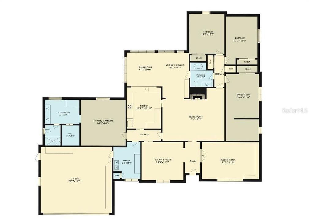 En Venta: $695,000 (4 camas, 2 baños, 2500 Pies cuadrados)
