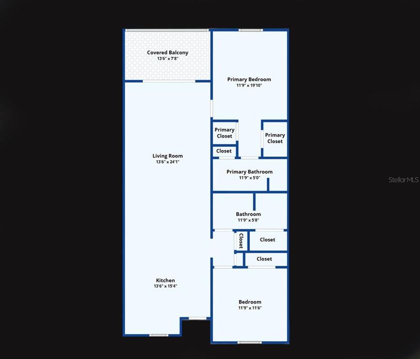 En Venta: $254,900 (2 camas, 2 baños, 1194 Pies cuadrados)