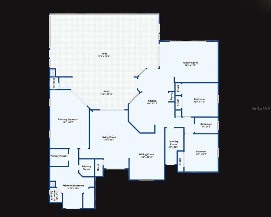 Activo con contrato: $549,000 (3 camas, 2 baños, 2176 Pies cuadrados)