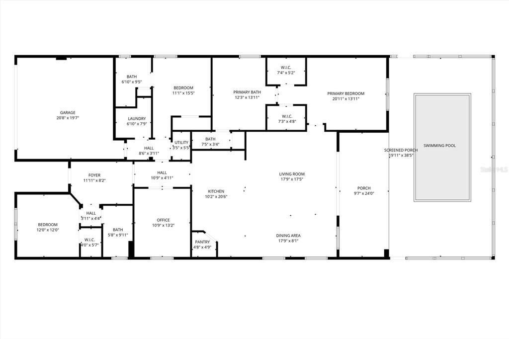 Active With Contract: $529,999 (3 beds, 3 baths, 2214 Square Feet)