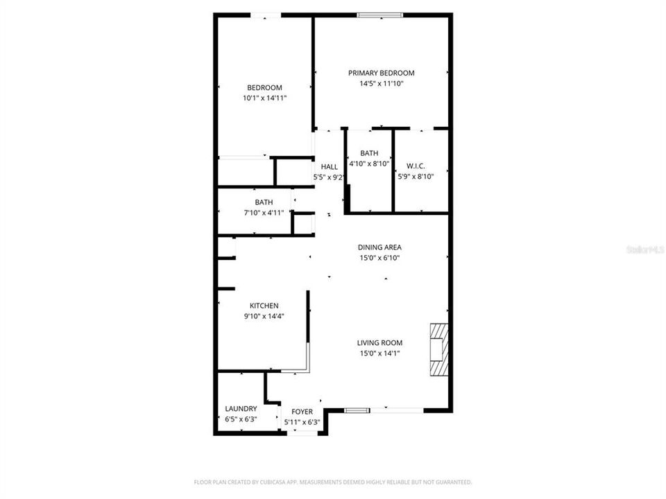 Activo con contrato: $250,000 (2 camas, 2 baños, 1105 Pies cuadrados)