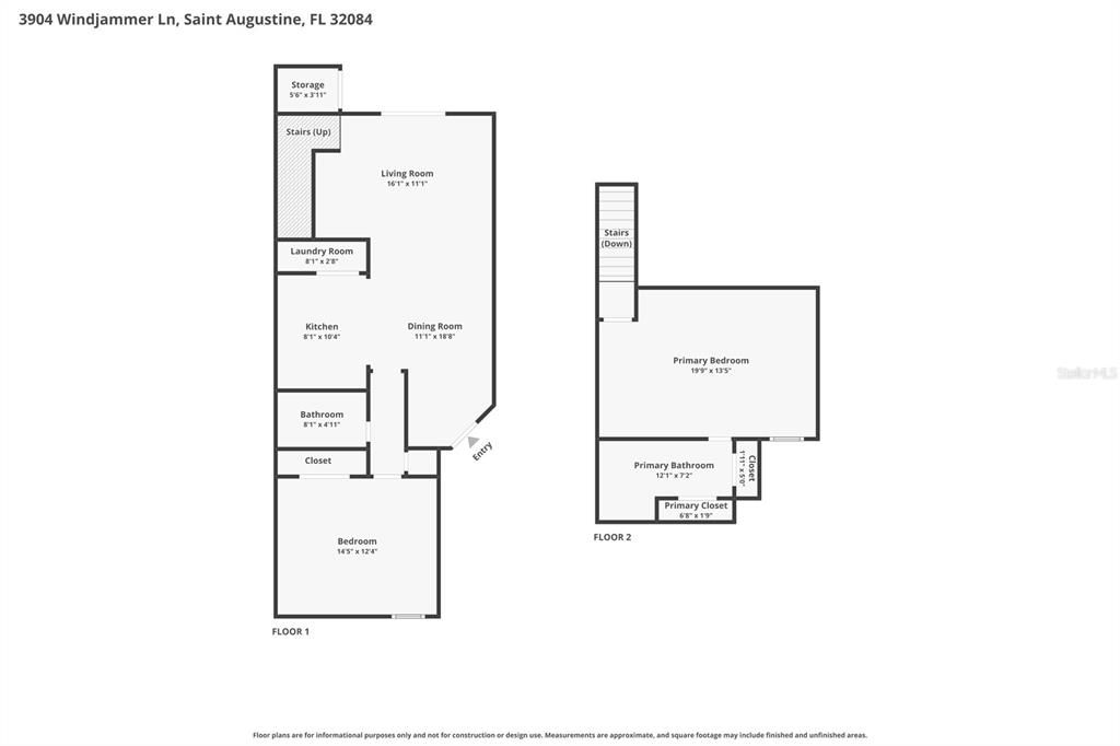 For Sale: $375,000 (2 beds, 2 baths, 1230 Square Feet)
