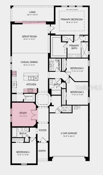 На продажу: $547,499 (4 спален, 3 ванн, 2394 Квадратных фут)