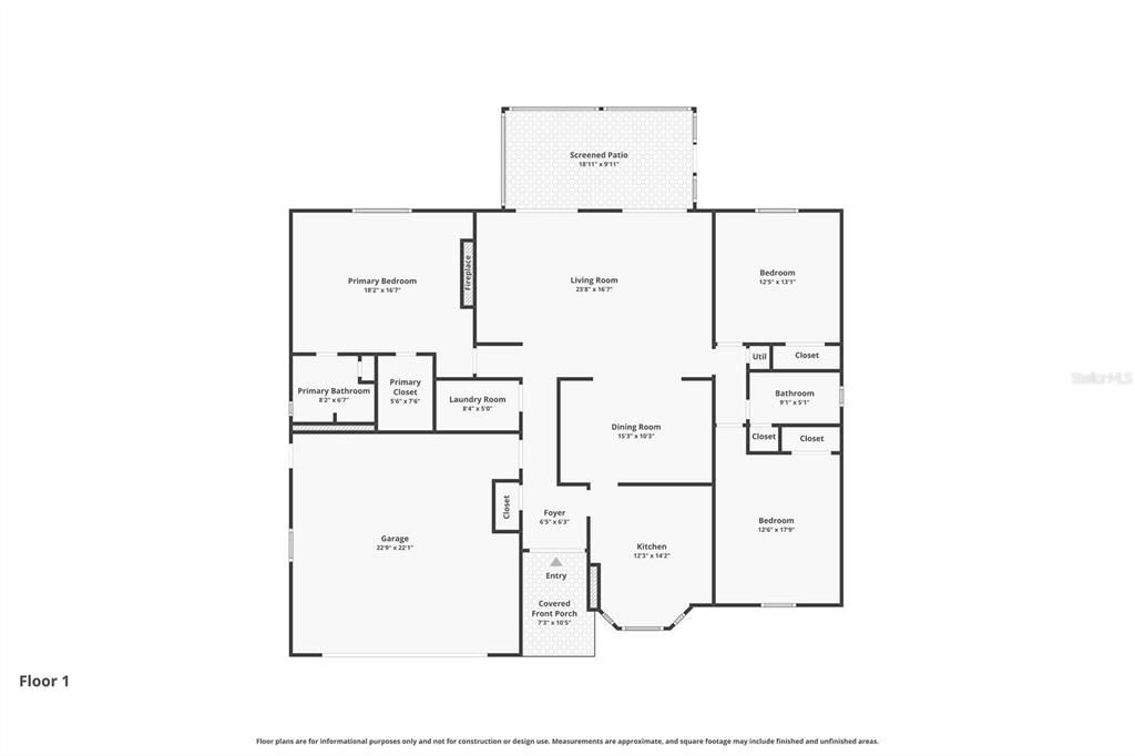 Activo con contrato: $459,000 (3 camas, 2 baños, 1891 Pies cuadrados)