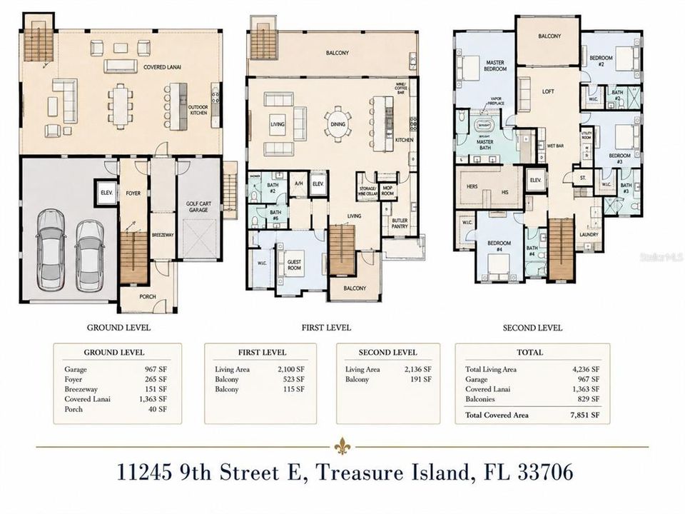 For Sale: $4,999,000 (5 beds, 5 baths, 4236 Square Feet)