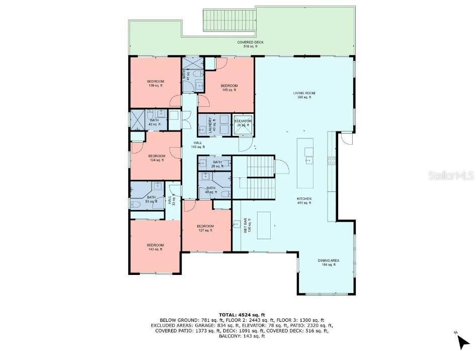 For Sale: $6,950,000 (9 beds, 8 baths, 4244 Square Feet)
