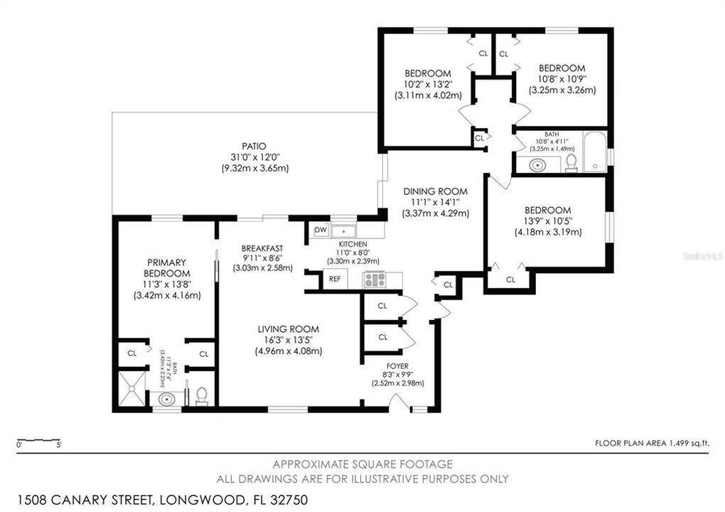 For Sale: $345,000 (4 beds, 2 baths, 1595 Square Feet)