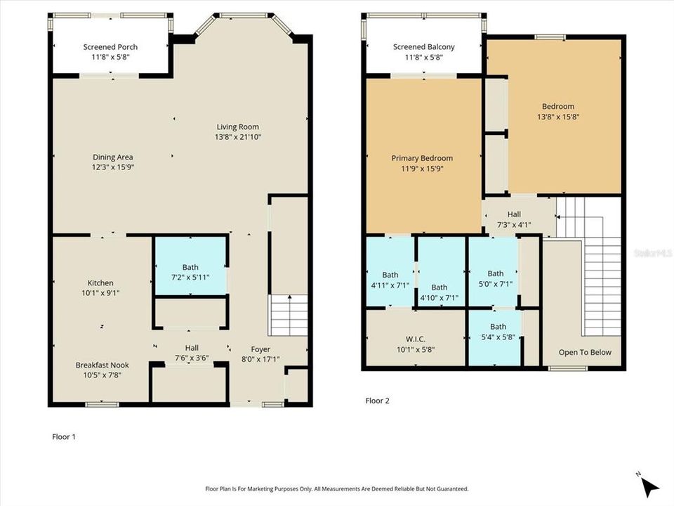 For Sale: $235,000 (2 beds, 2 baths, 1862 Square Feet)