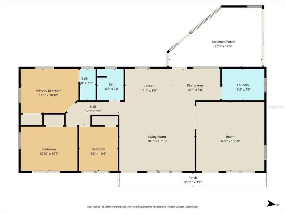 Activo con contrato: $310,000 (3 camas, 2 baños, 1468 Pies cuadrados)