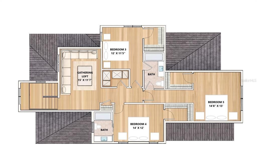 For Sale: $2,050,000 (5 beds, 4 baths, 3813 Square Feet)