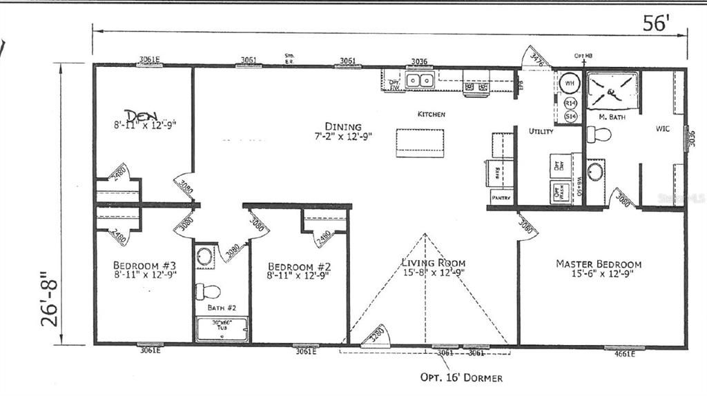 Activo con contrato: $299,999 (4 camas, 2 baños, 1539 Pies cuadrados)