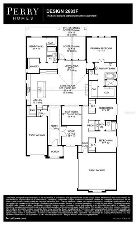 En Venta: $640,900 (4 camas, 3 baños, 2683 Pies cuadrados)