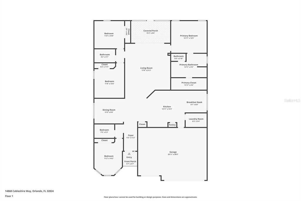 Activo con contrato: $539,000 (4 camas, 3 baños, 2179 Pies cuadrados)