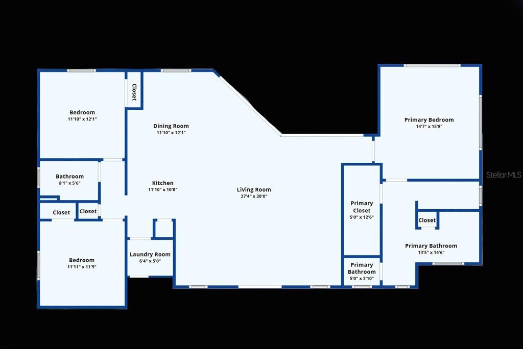 На продажу: $899,000 (3 спален, 2 ванн, 1823 Квадратных фут)