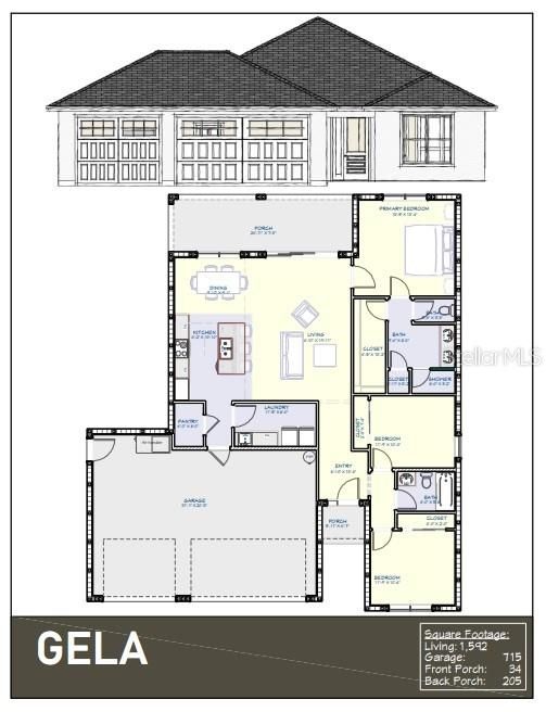 En Venta: $369,900 (3 camas, 2 baños, 1592 Pies cuadrados)