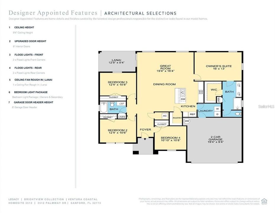 Activo con contrato: $425,000 (4 camas, 2 baños, 1805 Pies cuadrados)