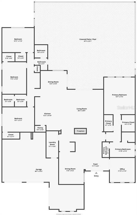 Под контрактом: $955,000 (4 спален, 3 ванн, 3079 Квадратных фут)