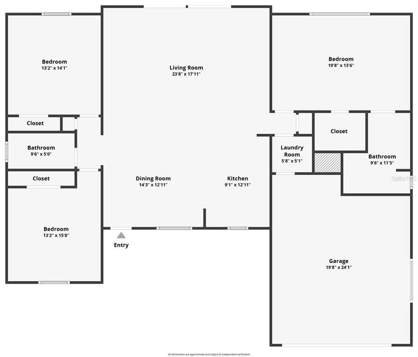 Activo con contrato: $395,500 (3 camas, 2 baños, 1843 Pies cuadrados)