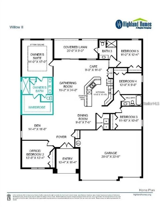 Active With Contract: $436,650 (5 beds, 3 baths, 2956 Square Feet)