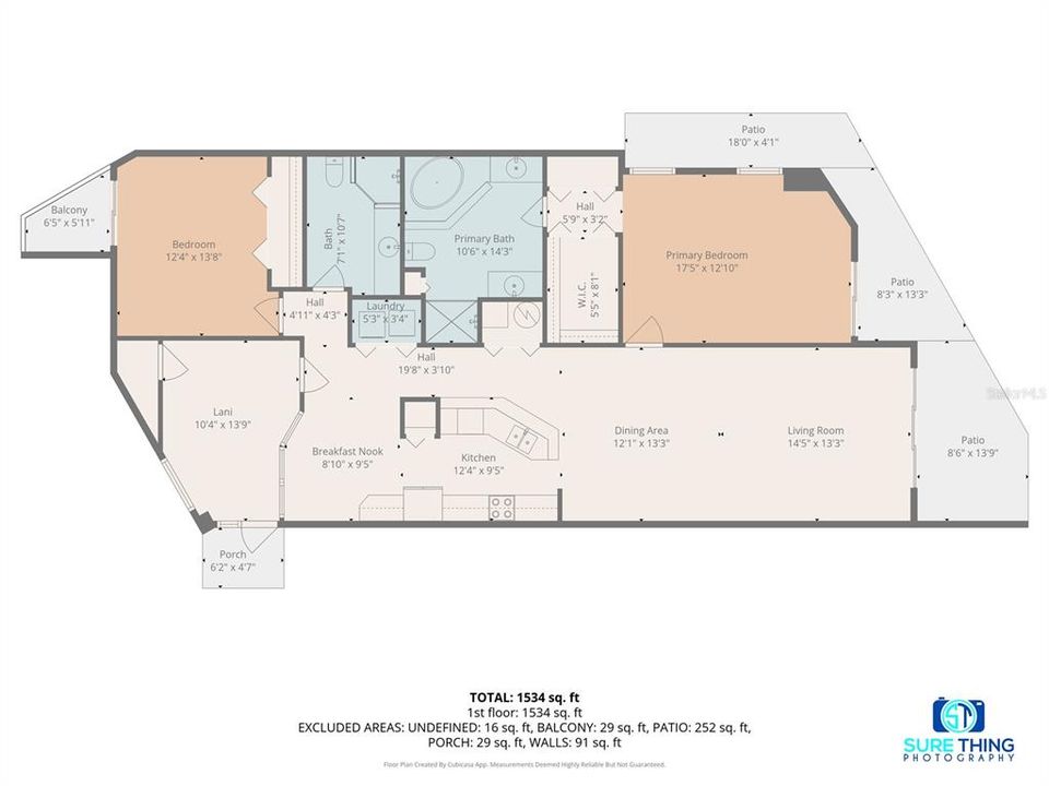 For Sale: $425,000 (2 beds, 2 baths, 1500 Square Feet)