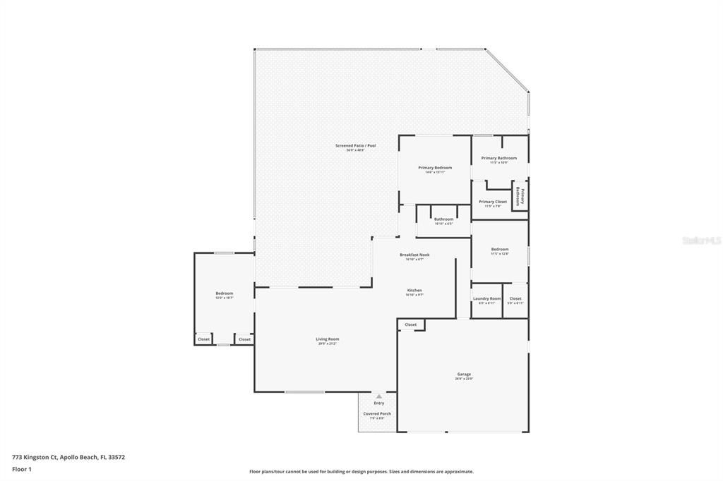Active With Contract: $799,900 (3 beds, 2 baths, 1929 Square Feet)