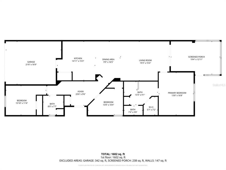 Active With Contract: $314,900 (3 beds, 2 baths, 1713 Square Feet)