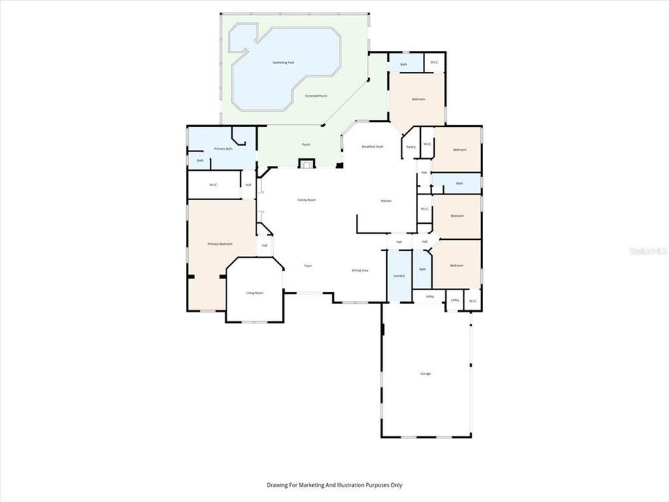 Activo con contrato: $760,000 (4 camas, 4 baños, 3643 Pies cuadrados)