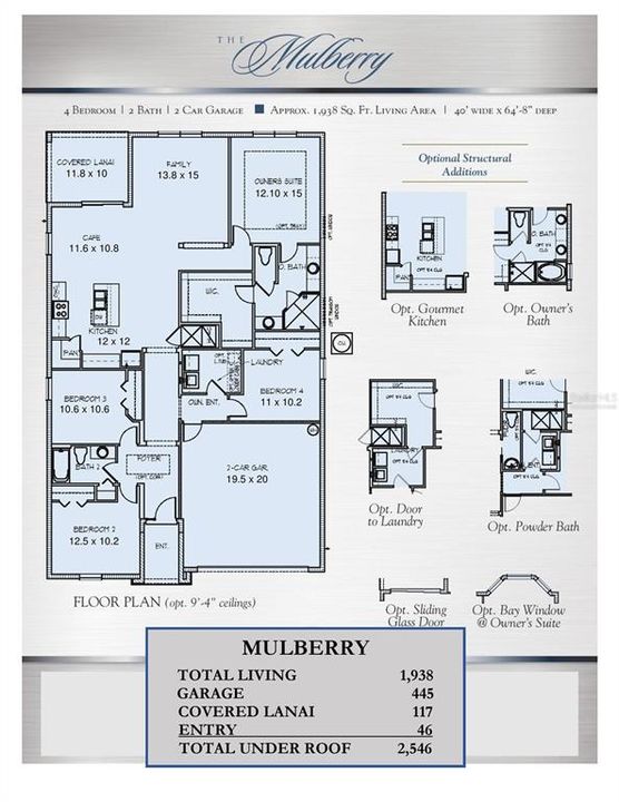 Activo con contrato: $444,999 (4 camas, 2 baños, 1942 Pies cuadrados)