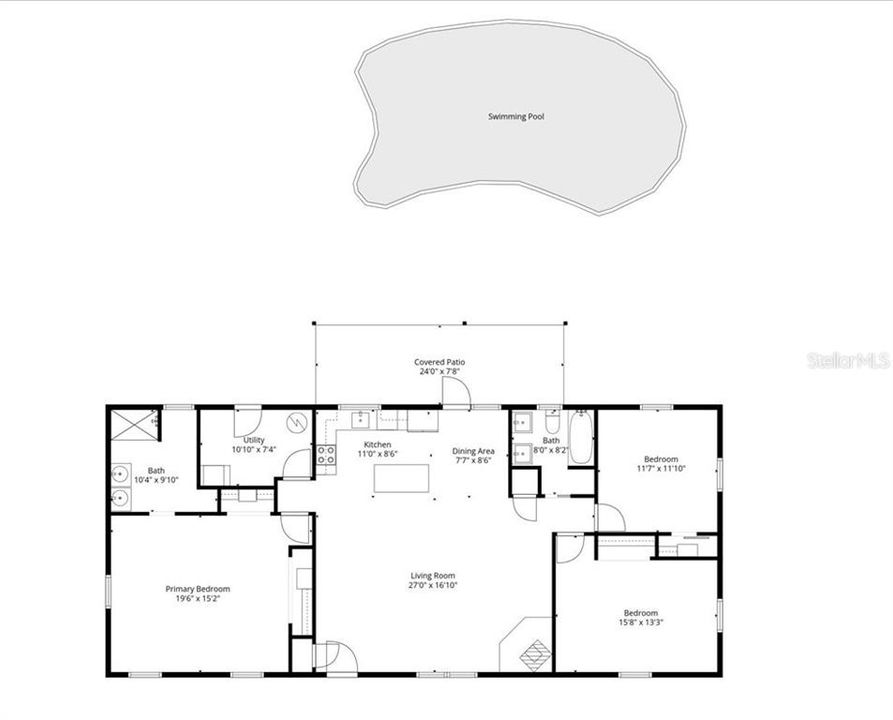 На продажу: $599,000 (3 спален, 2 ванн, 1508 Квадратных фут)