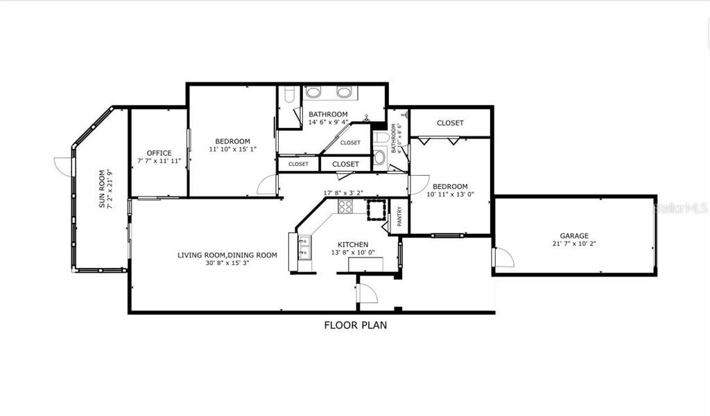 Activo con contrato: $270,000 (2 camas, 2 baños, 1305 Pies cuadrados)