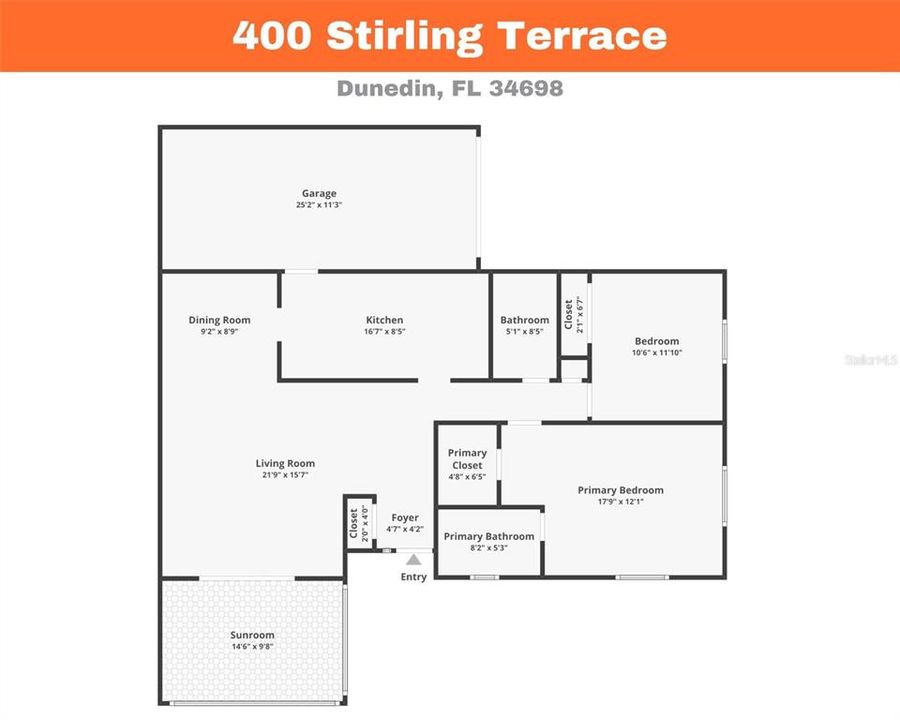 Activo con contrato: $369,000 (2 camas, 2 baños, 1110 Pies cuadrados)