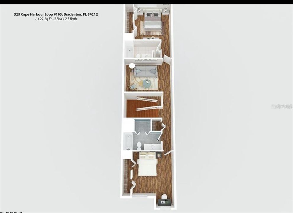 Active With Contract: $239,900 (2 beds, 2 baths, 1429 Square Feet)