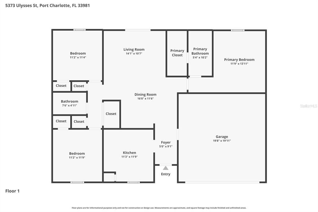 На продажу: $269,900 (3 спален, 2 ванн, 1292 Квадратных фут)